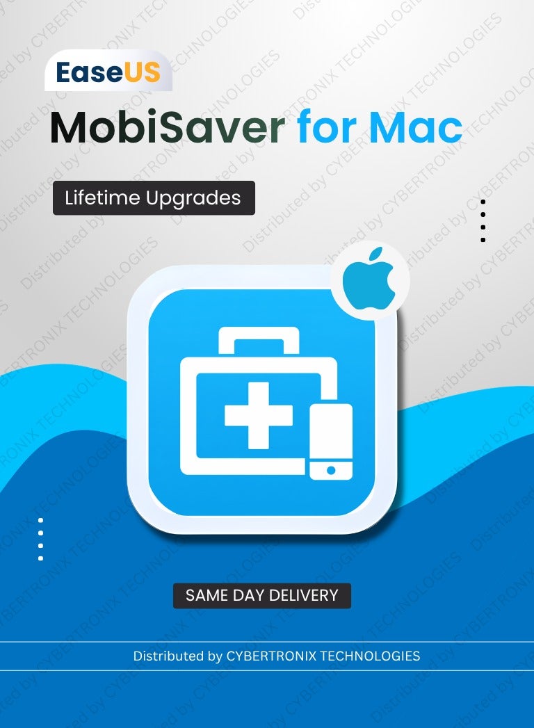 EaseUS MobiSaver for Mac |1Device For Lifetime | Digital License | Same Day Delivery