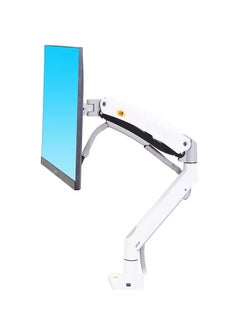Skill Tech SH F100A Desk Mount Ultra Wide Full Motion Swivel Long Arm With Gas Spring For Most 13"-32" Screens, Max VESA 100x100, Max Load Capacity 12 Kg  - Image 1