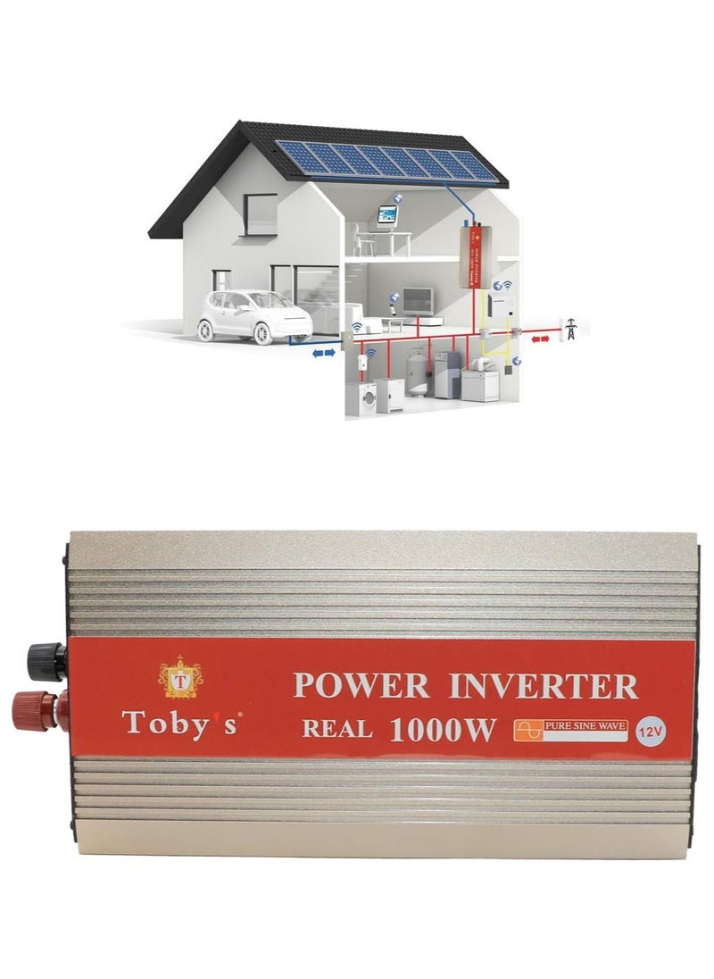 Toby's Toby's 1000W Car Inverter DC 12V to AC 220V Auto Voltage Converter  - Image 5