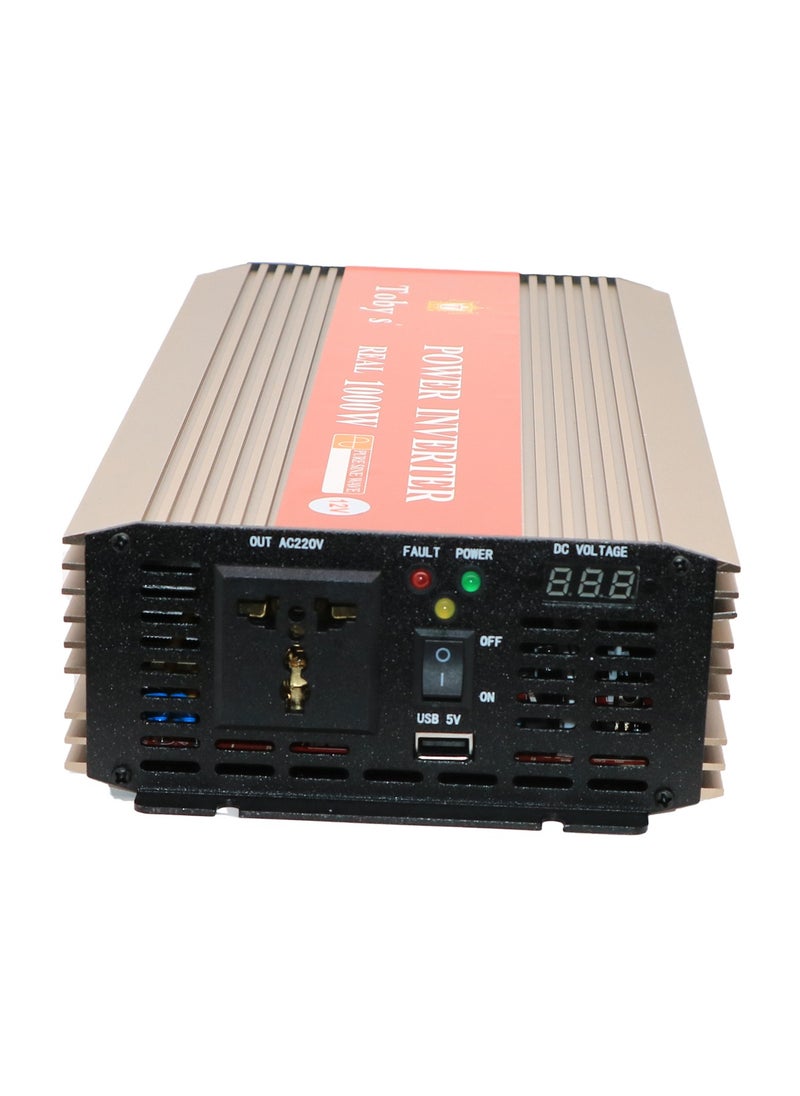 Toby's Toby's 1000W Car Inverter DC 12V to AC 220V Auto Voltage Converter  - Image 2