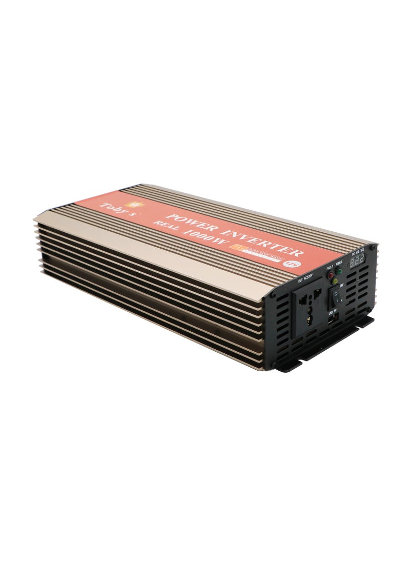 Toby's Toby's 1000W Car Inverter DC 12V to AC 220V Auto Voltage Converter  - Image 3