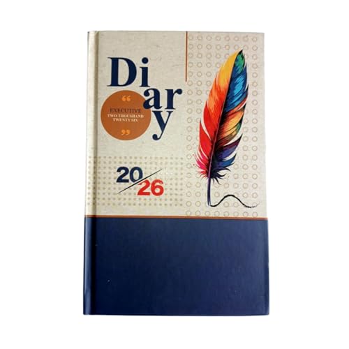 TULMAN 2026 Diary Pack of 4 Hardcover Design Everyday Notebooks (22x14 cm) with 4 Unique Looks, Best for Study Planner, Personal Journal, Business Planning & Stationery Lovers - Image 3