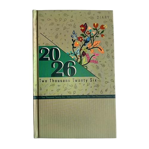 TULMAN 2026 Diary Pack of 4 Hardcover Design Everyday Notebooks (22x14 cm) with 4 Unique Looks, Best for Study Planner, Personal Journal, Business Planning & Stationery Lovers - Image 4