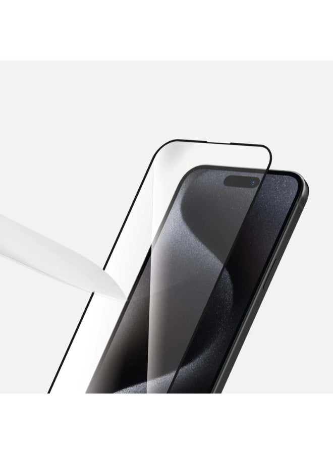 S-TOP Nano screen protector for iPhone 15 Pro Max, anti-break and scratch, with high definition HD for mobile phone from S-TOP, maximum protection for the screen from scratches and breakage - Image 4