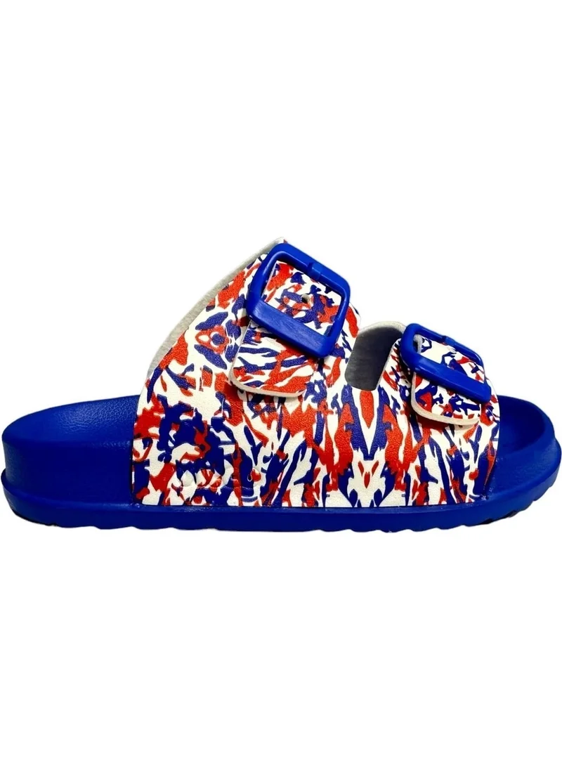 VICCO Gibli II Saks Blue Children's Slippers