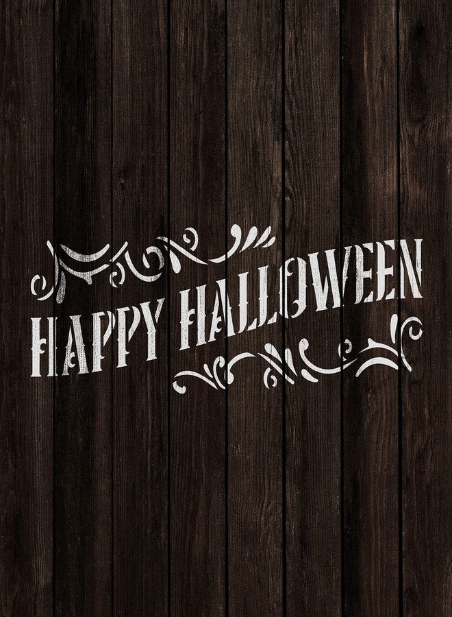 Stencil Revolution Happy Halloween Sign Stencil - Reusable Stencils for Painting - Create DIY Happy Halloween Sign Crafts and Projects - Image 4