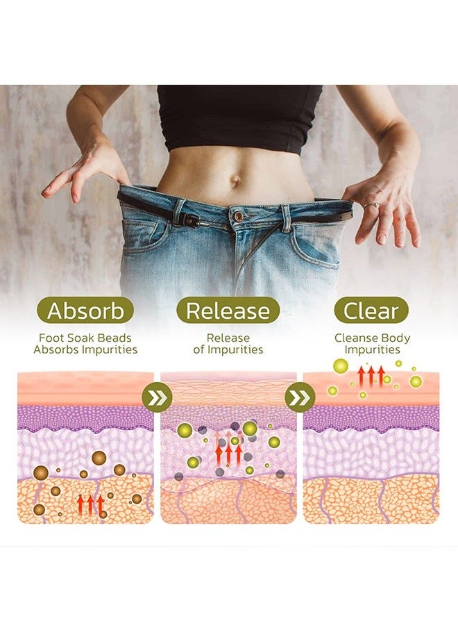SOUTH MOON - 5Pcs Herbal Soothing Foot Bath Bag - Slim Body Sculpting - Slim Thighs & Big Belly - Foot Bath Foot Soak Bag - Image 1
