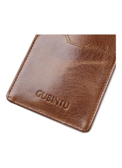 Anti Magnetic Head Layer Ultra Thin Leather Card Bag Brown - pzsku/Z287239E594A979B07595Z/45/_/1740891155/b59e92d4-7407-4bd3-b636-72b89591728c