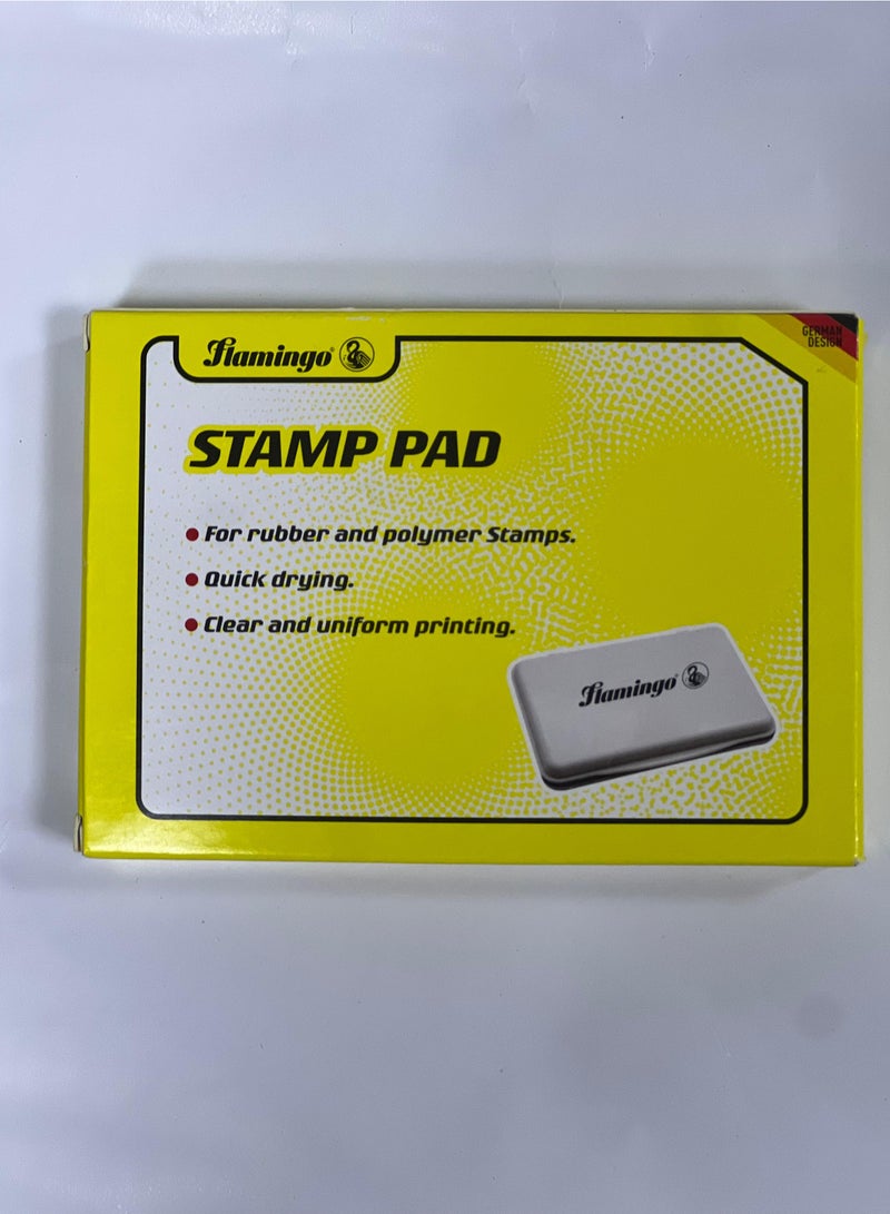 Flamingo Fast Drying Stamp Pad Black