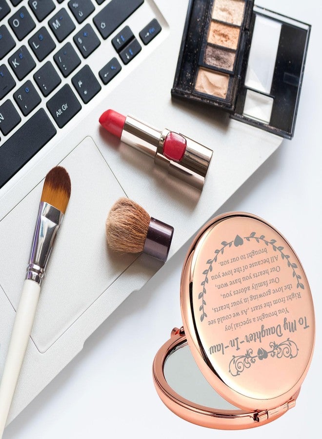 MYOSPARK Daughter-in-law Wedding Compact Makeup Mirror - Bride to Be Gift from Mother-in-law - Image 5