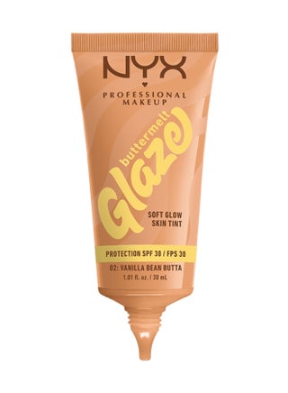 Buttermelt Glaze Soft Glow Skin Tint + SPF/FPS 30 Foundation 12h Wear Vanilla Bean Butta - view 5
