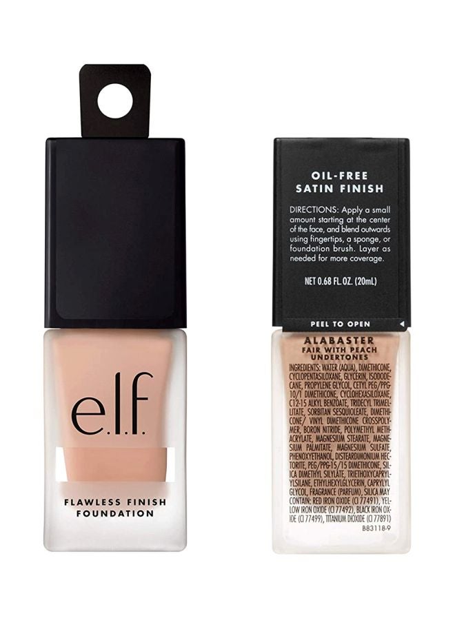 elf Flawless Finish Liquid Foundation Alabaster - Image 4