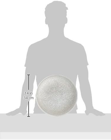 ChargeIt by Jay Divine Charger Plate Silver 13 - Image 2
