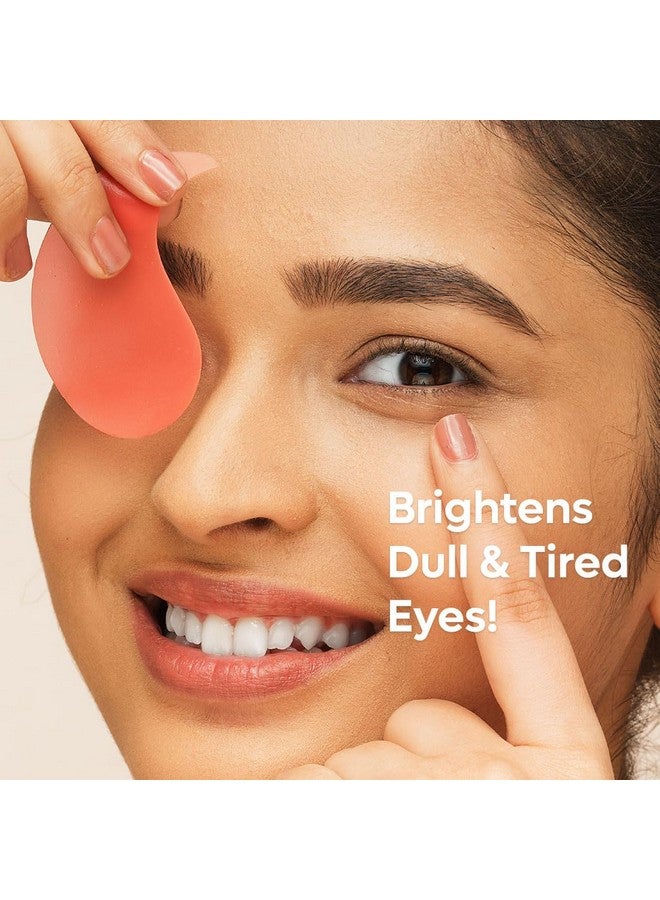 إم كافيين رقعة مصل تبريد أسفل العين لإشراقة | تقلل التصبغات مع 4% من النياسيناميد وشاي الكومبوتشا | قناع رقعة أسفل العين | يرطب ويبرد ويزيل الانتفاخات على الفور - 15 زوجًا - Image 2