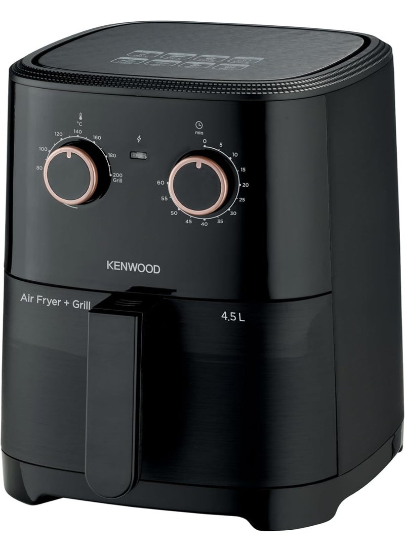كينوود مقلاة كينوود الهوائية + شواية XL بسعة 4.5 لتر، 1300 واط، موديل HFP40.000BK - Image 5