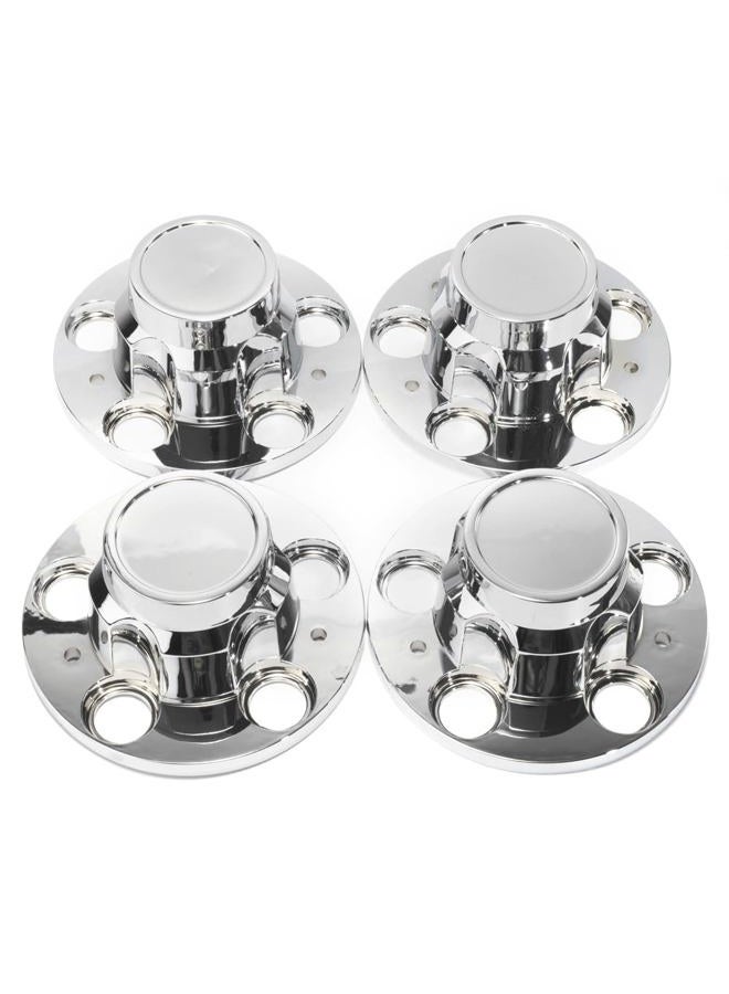 RTRHINOTUNING 4PCS 171mm(6.72in)/120mm(4.72in) Chrome Silver Wheel Center Cover for 10 20 Van Suburban 1976-1995#15649148 15676967 - Image 1