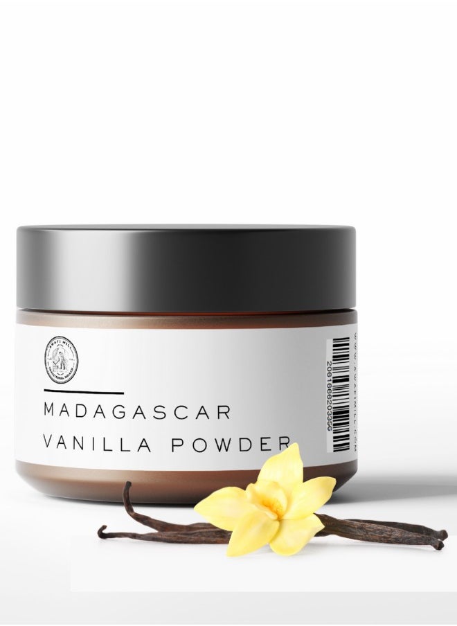 Awafi Mill AWAFI MILL Madagascar Vanilla Powder | Pure Ground Vanilla Beans | Premium Gourmet Flavor  - Image 1