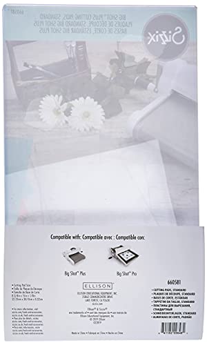 Sizzix, One Size Cutting Pad for Big Shot Plus 660581, 2 Pack, Multi, Mutli Color - Image 2