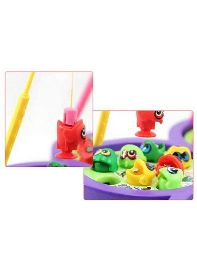 Famous Quality - Famous Quality Entertainment Set for Kids Fish Catching Game for 3 Years and Above, (Assorted Color) - Image 1