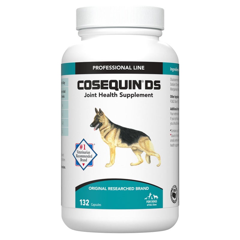 Nutramax Laboratories Nutramax Cosequin for Dogs Joint Health Supplement, Contains Glucosamine for Dogs, Plus Chondroitin, Supports Healthy Joints, Sprinkle Capsules, 132 Count - Image 1