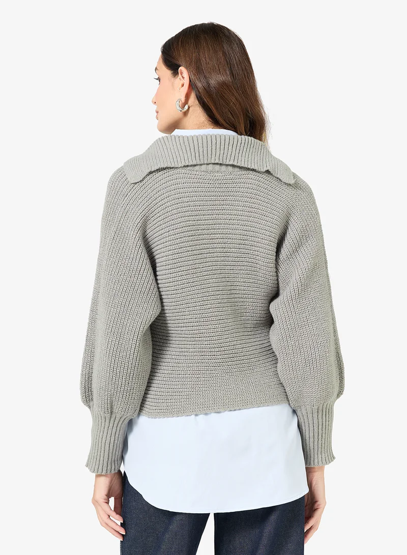 ELLA Polo Sweater