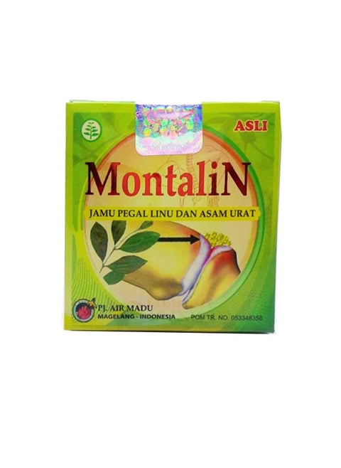 Montalin for the treatment of joint and bone pain and gout