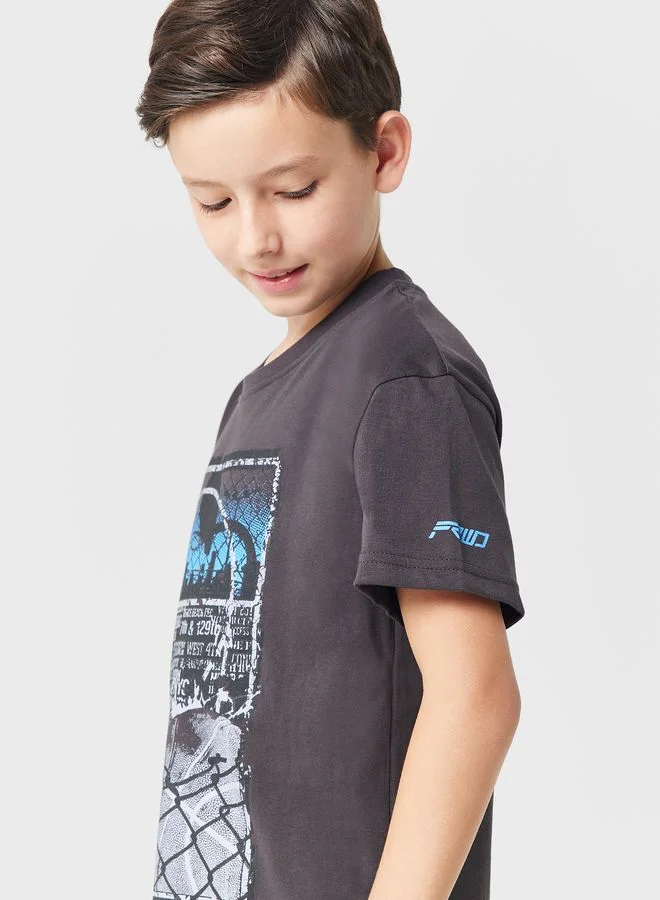 FRWD Basketball Court Tee