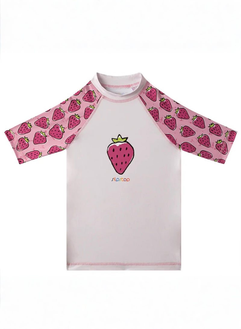 Slipstop Strawberry Junior Rashguard - Image 1