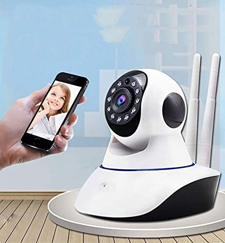 SNARIYOVSN SNARIYOVSN Wireless Home and Office Ultra HD 720P IP CCTV Security Camera Protection with WiFi Wireless Connectivity White Pack1  - Image 5