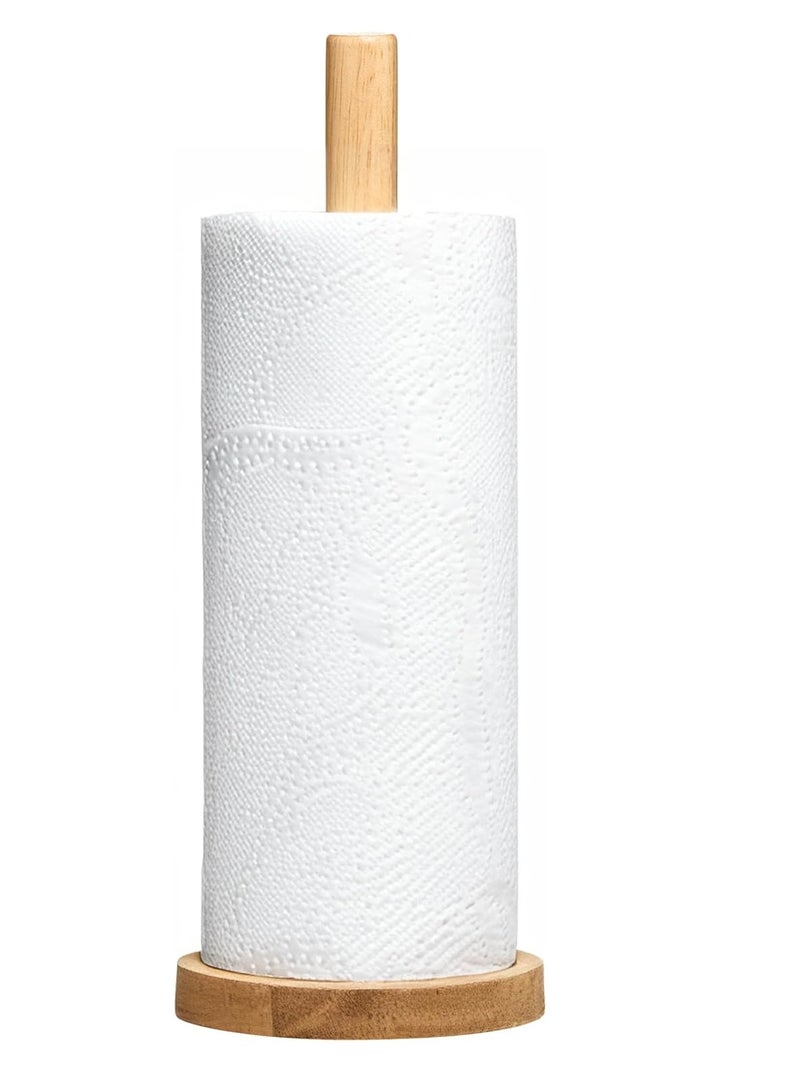 Wooden kitchen towel holder - Image 1