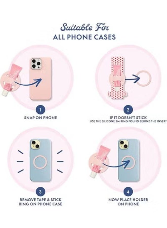 لانو ليبس 101 مرهم الفراولة وحامل هاتف الشفاه - بلسم الشفاه الفاكهة مع زيت فيتامين إي واللانولين لترطيب الشفاه (10g) - Image 3