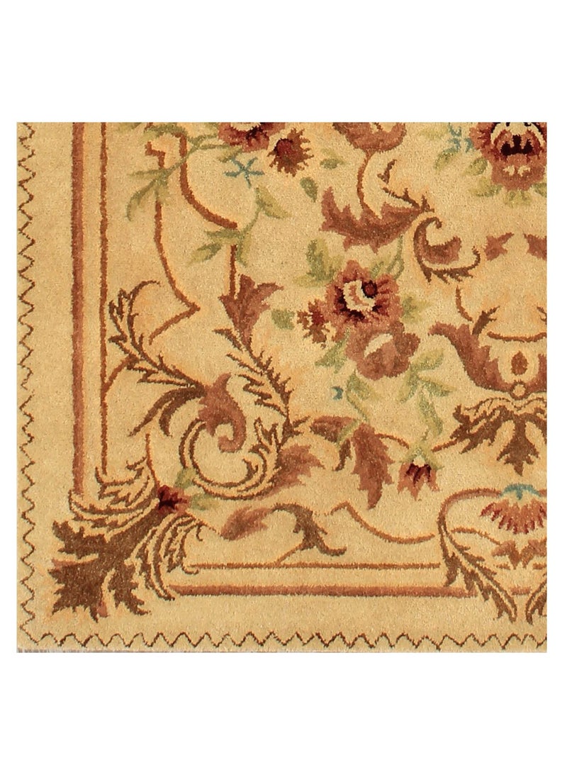 AURUM HOME AH014A Hand Tufted Area Traditional Carpet Interior Living Bedroom, Bedroom, Exhibition Area Cut Wool Pile, Rectangle  - Image 4