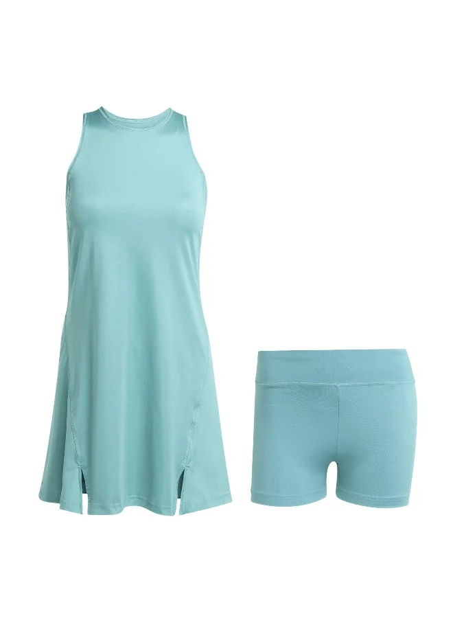 Adidas Adidas Club Dress W Turquoise Tennis Skirts / Dresses For Women
