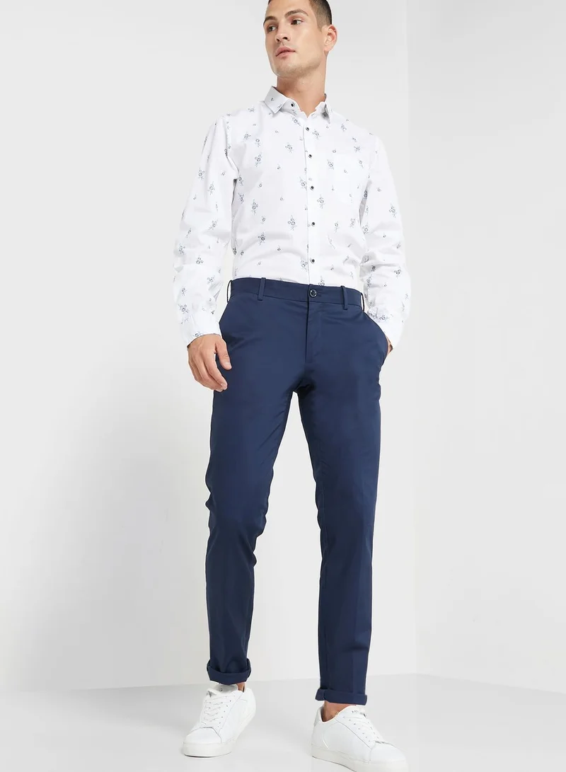 Robert Wood Cutway Collar Slim  Half Sleeve