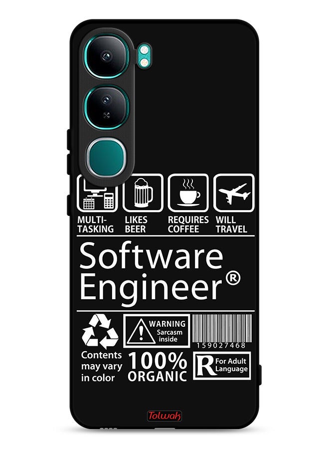 Tolwak vivo Y300 5G Protective Case Cover Software Engineer Sticker - Image 1