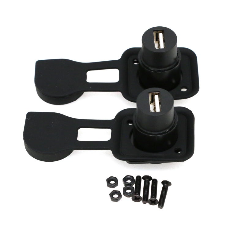 ZBLZGP 2 Pack USB 20 Type D Metal Plug Female to Female Module Connector USB Connector Jack Panel Mount USB 20 for Chassis Adapter Bracket - Image 2