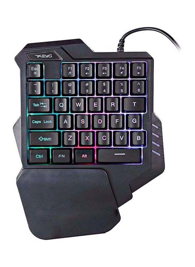 NIBEMINENT G30 Wired Gaming One-Handed Membrane Keyboard  - Image 1