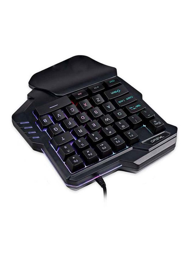 NIBEMINENT G30 Wired Gaming One-Handed Membrane Keyboard  - Image 2