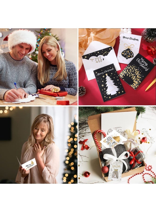 تشيلور بطاقات عيد الميلاد من تشيلور، ٢٤ بطاقة بريدية مختلفة مع مغلف، بطاقات مزدوجة/بطاقات قابلة للطي، بطاقات عيد ميلاد جميلة وملونة. - Image 5