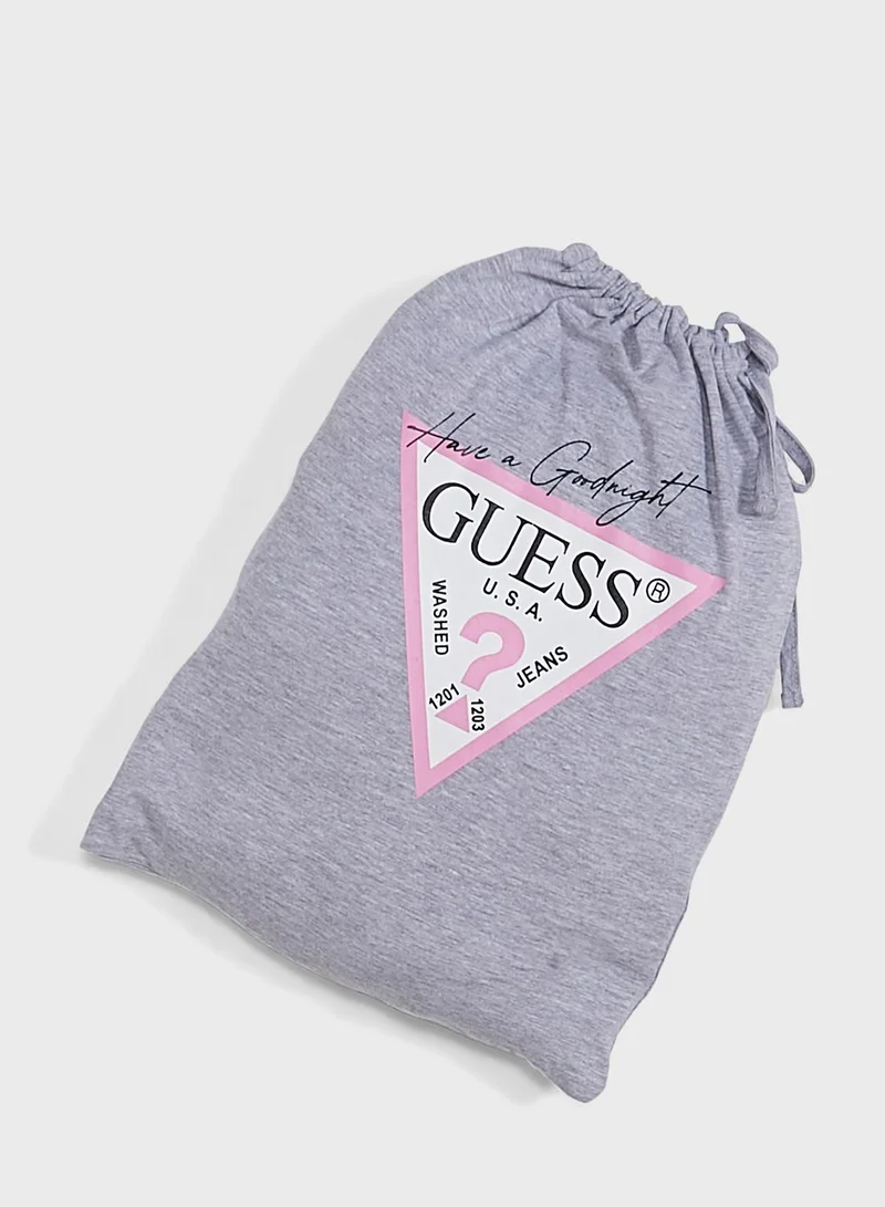 GUESS Kids Logo T-Shirt & Pants Set