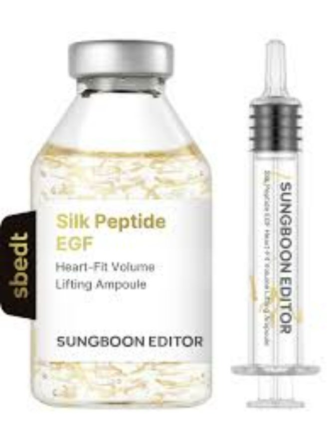 SUNGBOON EDITOR SILK PEPTIDE EGF Heart-fit Volume Lifting Ampoule 40ml