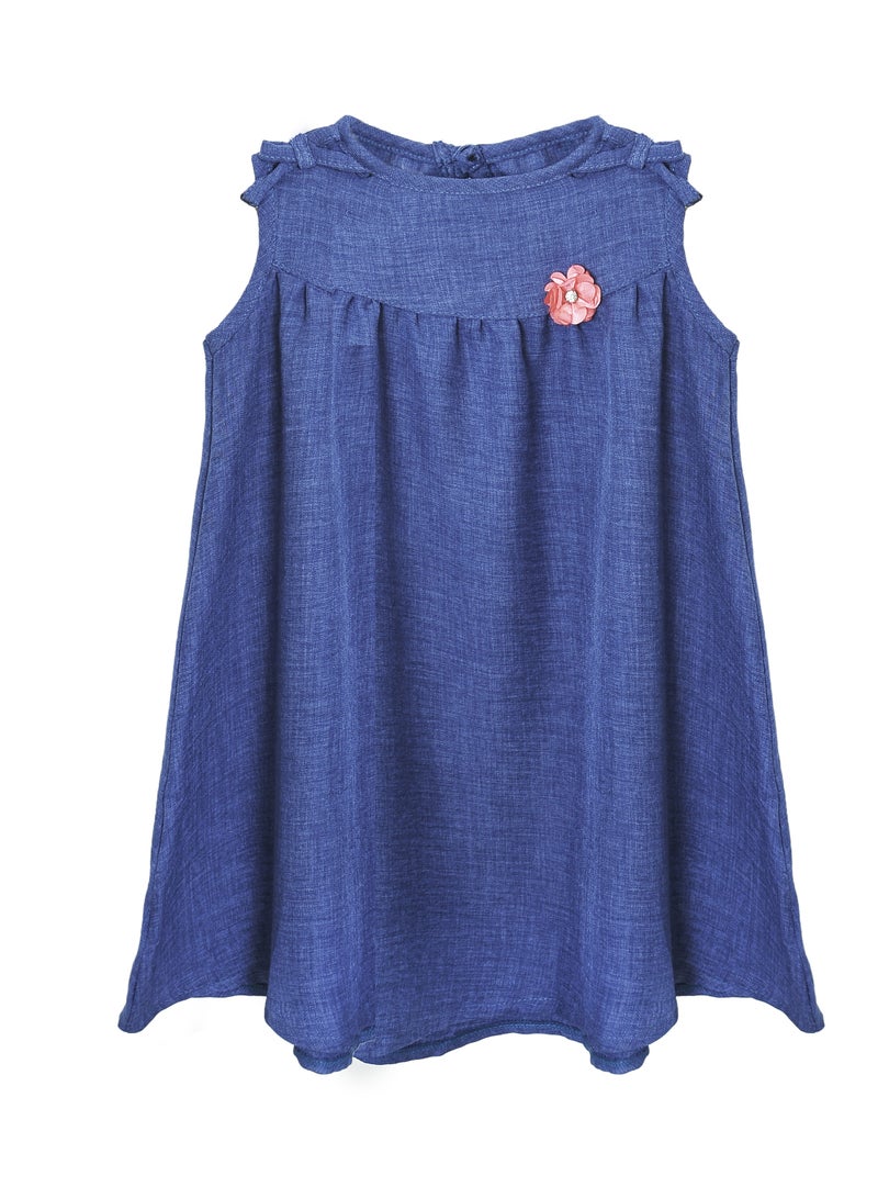 Girl Linen Dress 250301