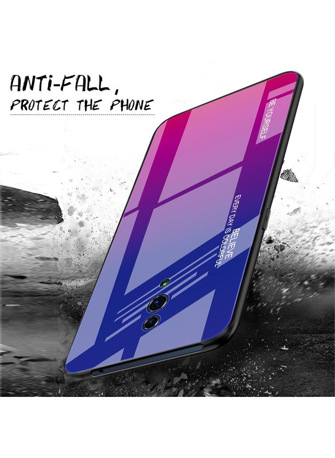 اس-توب جراب زجاجي متدرج اللون لهاتف OPPO Reno - Image 4