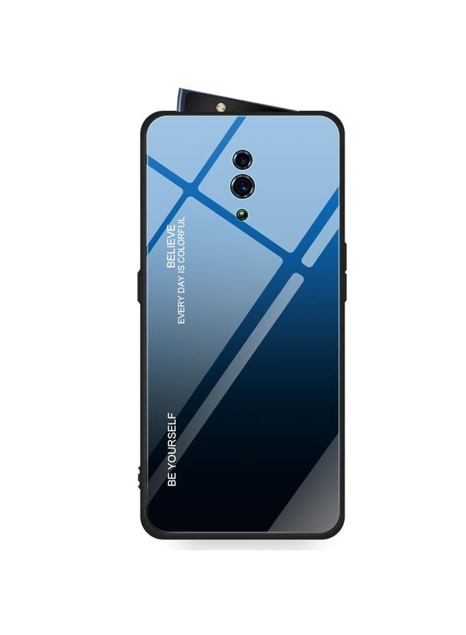 اس-توب جراب زجاجي متدرج اللون لهاتف OPPO Reno - Image 1