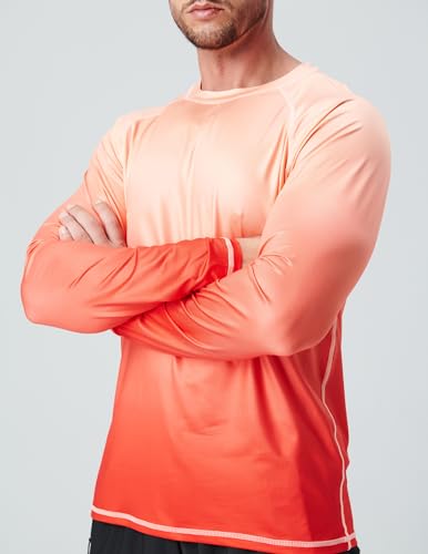 Liberty Pro 2 Pack Men's Sun Protection Long Sleeve Swim Shirts UPF 50+ Loose Fit Rash Guards Fishing Quick Dry Clothing (Set 4, Medium) - Image 5