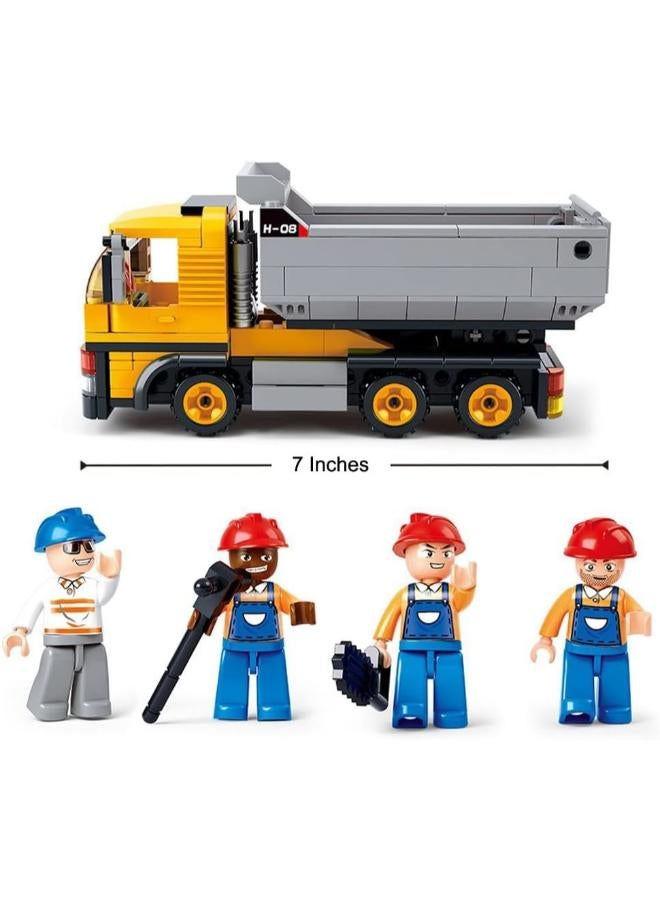Sluban Dump Truck Town Building Kit (384 Pieces) - Image 3