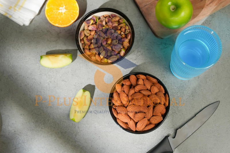 P-PLUS INTERNATIONAL Hand Painted Ceramic Serving Bowl for Kitchen | 200 ML 10 CM | Ceramic Bowl for Oatmeal, Salad, Ramen, Noodle | Dishwasher and Microwave Safe | Gift Set (Black, Set of 6) - Image 5