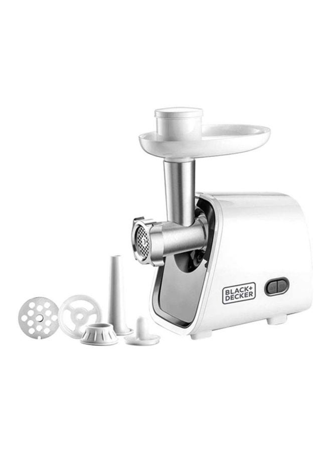 BLACK+DECKER Meat Mincer 1500 W FM1500 White - Image 1