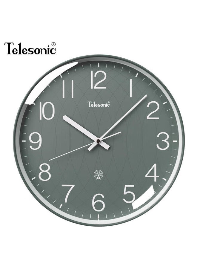 Telesonic Automatic Time Synchronization Radio Clock Wall Clock Living Room Clock Wall Clock Simple Home Non-Punch Clock 36Cm - Image 4