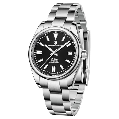 PAGRNE DESIGN Pagani Design Watches for Men Japanese NH35 Movement 40mm Sapphire Glass Stainless Steel Luxury Men's Automatic Diver's Watch - Image 1